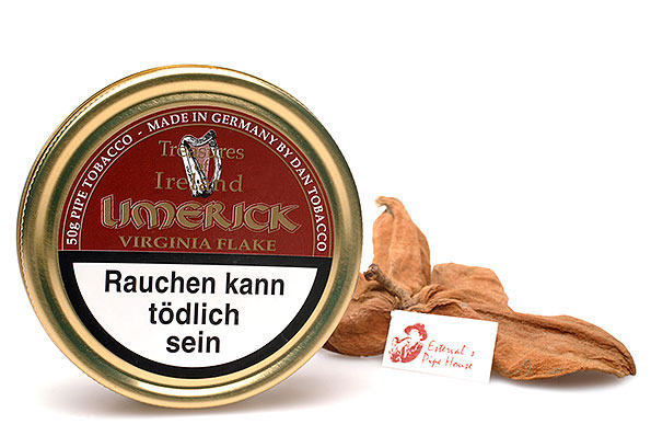 Treasures of Ireland Limerick Pipe tobacco 50g Tin Treasures of Ireland Limerick Pipe tobacco 50g Tin